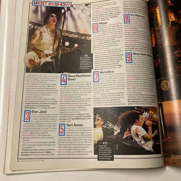 Rolling Stone Magazine Issue #926 Clay Aiken July 10 2003 Lou Reed Jack Johnson - Picture 7 of 11